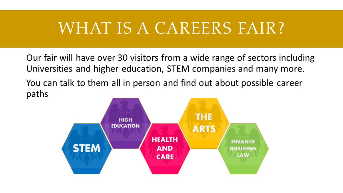 GtBaddowHighSch's tweet photo. For all our students from Year 9 to Year 13 - make sure you come along to our Annual Careers Fair tomorrow evening , Thursday 24th Feb from 6-8 p.m.  #Careers @GBHSSixthForm https://t.co/T1x1M1zIOX