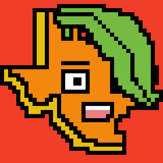 Texas face 030. Orange!!! 
I love citrus!

#NFTs #NFTCommunity

opensea.io/assets/matic/0…