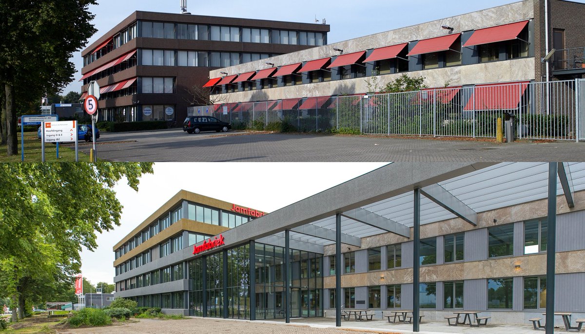 Voor en na, wat een verschil🤩Jamfabriek is volledig getransformeerd naar dé plek voor ondernemers actief in #agri en #food in <a href="/shertogenbosch/">'s-Hertogenbosch</a>. Interesse om je te vestigen of meer informatie? Neem dan contact op met Kim Helmer-van Erp via khelmer@nvbim.nl.