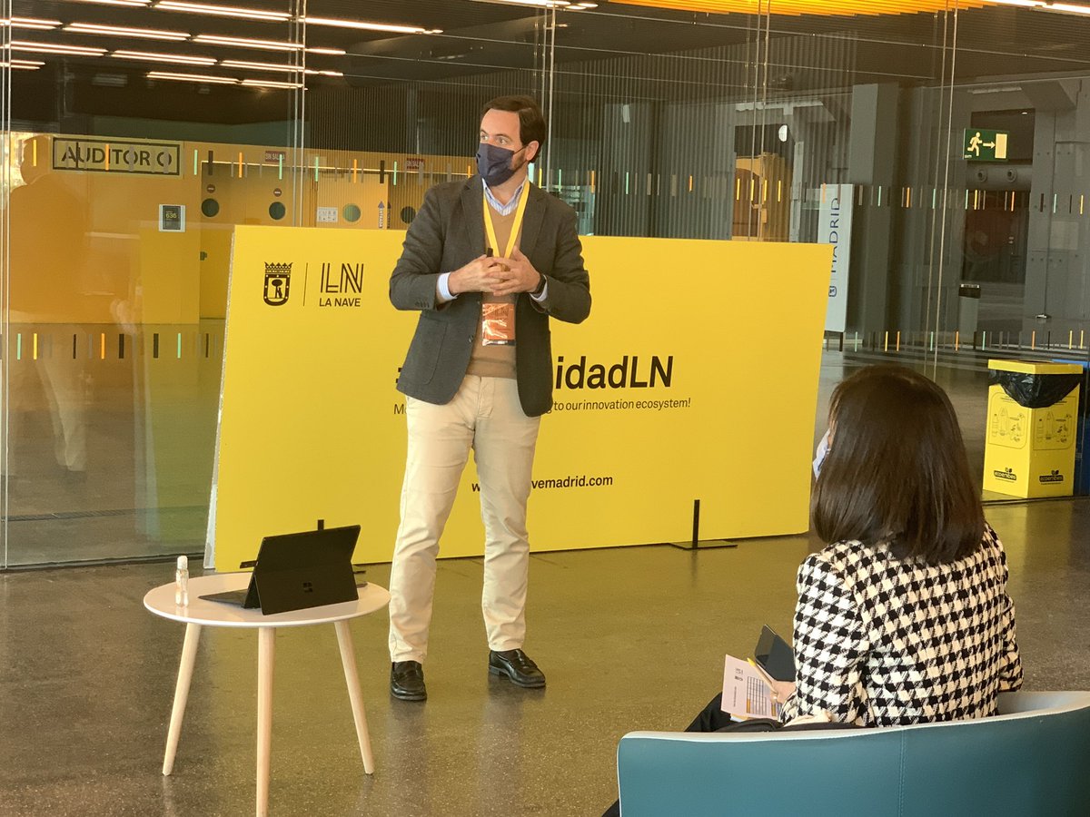 madridinnova's tweet photo. Comienza el #DemoDay de @LaNaveMadrid centrado en las #startups de los sectores #fintech e #insurtech con el proyecto de #Datasurance #ComunidadLN #startups #innovacion #emprendedores https://t.co/PvqeGgZVP4