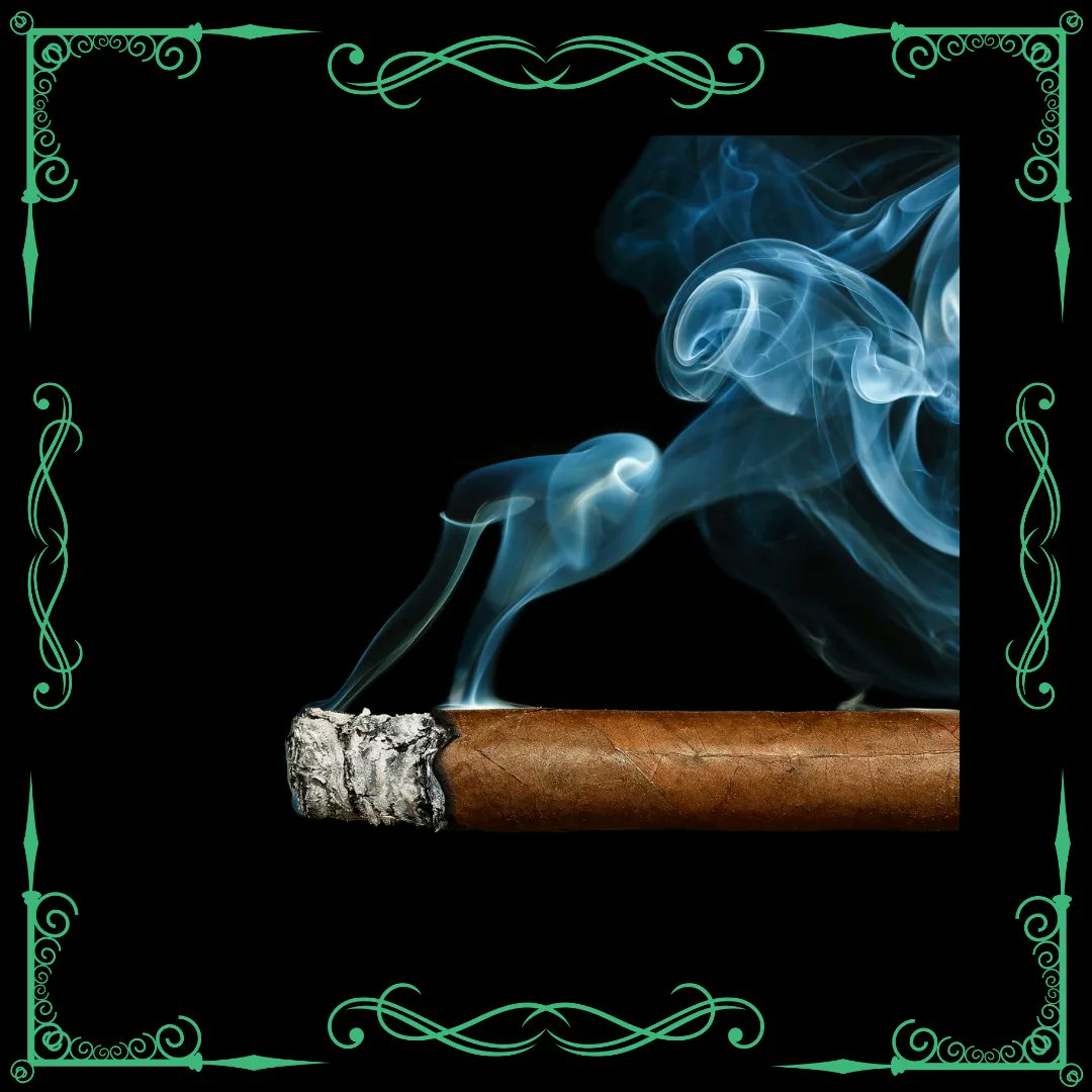 And this week's secret ingredient is... a cigar! 
What will we mix up with this? And what COULD we be talking about? Find out Friday and share your suggestions below 👇☠️🍸