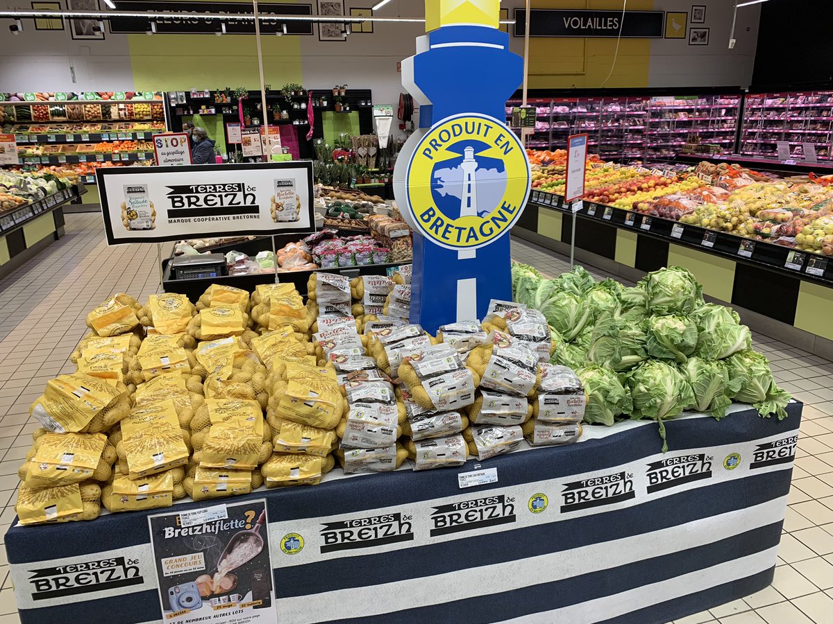 👀 Mise en avant des légumes bretons dans votre SUPER U <a href="/pipriac/">SUPER U Pipriac</a> ! 😋

<a href="/produitenbzh/">Produit en Bretagne</a> @ULesCommercants #local #breizh