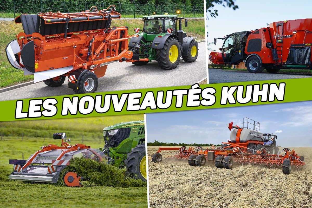Plus de 80 nouveautés <a href="/KUHNFrance/">KUHN France</a> en 2022. Voici quelques unes: farm-connexion.com/2022/02/23/les…