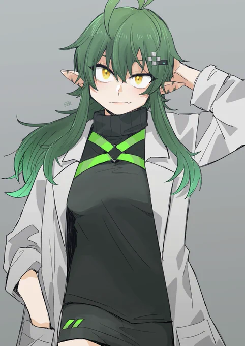 ガヴィルの白衣が見たい #アークナイツ 