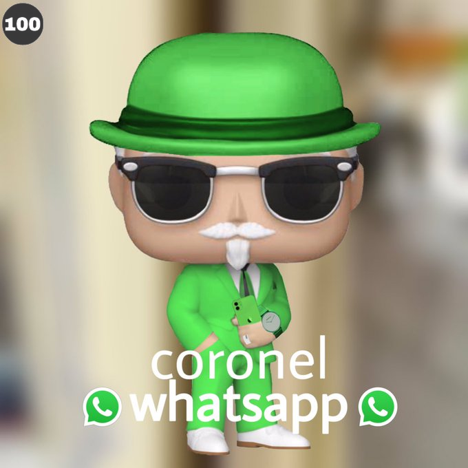 Grizmowe_'s tweet image. 🟢Voila la figurine pop du coronel whatsapp !🟢
(N'hesitez pas à rt x fav pour plus de visibilité)
(Ceci est la 100éme pop de la collection !)