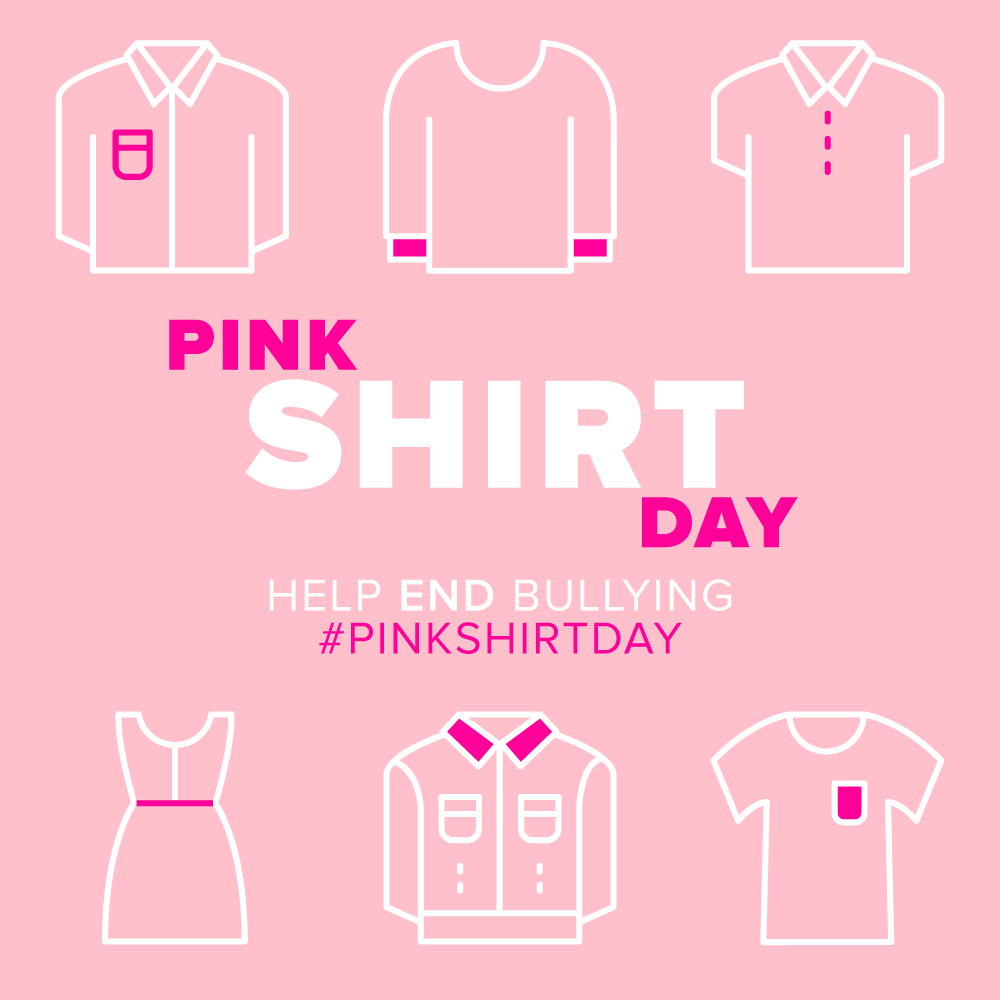 radissonbluTO's tweet photo. Today is #PinkShirtDay! Radisson Blu Toronto Downtown is proud to raise awareness for Pink Shirt Day. An initiative that is dedicated to ending bullying in all its forms – online and off. Our hotel teams will be dressing the part for the day - join us! https://t.co/afQAtFnXvr