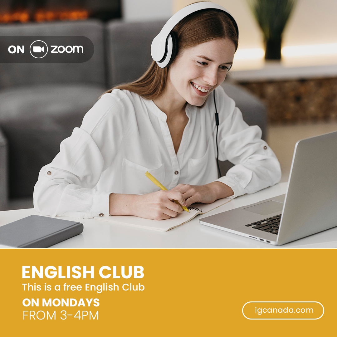 IGKschool's tweet image. Friendly reminder about our FREE English classes on Mondays at 3pm on Zoom!

Are you joining? Message us😊

#englishclub #studentvibes #studentliving #studygram