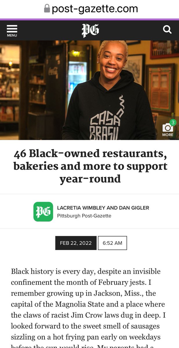 ComcastWestrnPA's tweet photo. Comcast RISE grant recipients are on this delicious list of local restaurants by @WimbleyJourno @gigs412 . BIPOC and women-owned biz can apply for mktg, creative, media, and tech grants at https://t.co/qbimcaAkKO @pgh_walters @TheCoopPgh @KilimanjaroPgh @st_clair_social https://t.co/2CwFc0d1uW