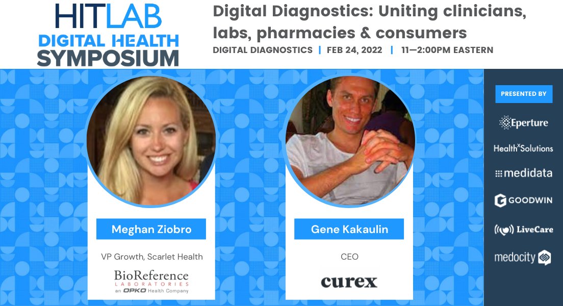 BioReference’s Vice President of Growth, Meghan Ziobro, will be joined by Gene Kakaulin, CEO of Curex, for a panel discussion on digital diagnostics this Thursday, February 24th at 1:30pm EST. Click here to RSVP: bit.ly/3h6iHzU