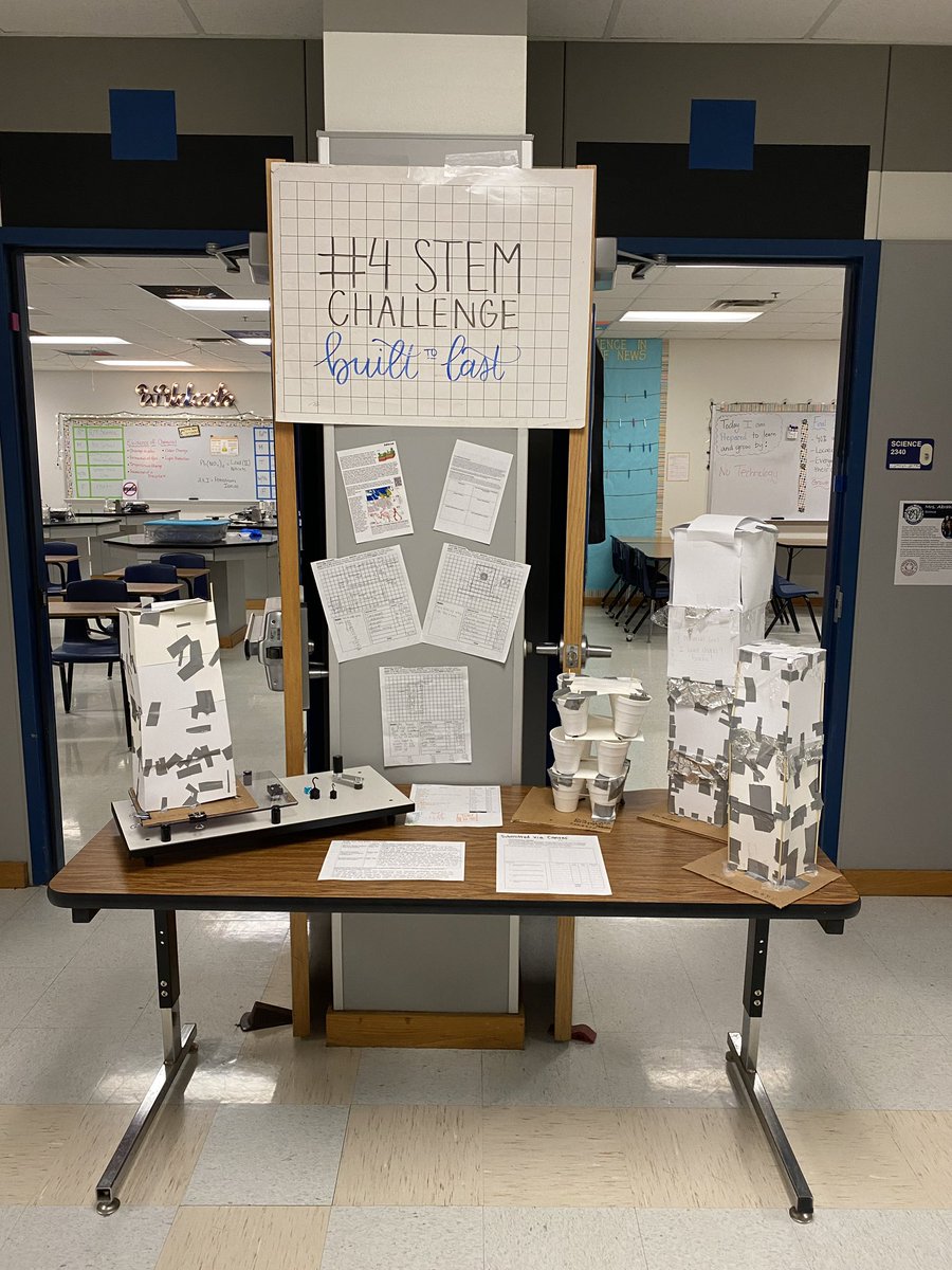 WebbSteffanie's tweet photo. 6th graders loves the latest STEM Science Challenge @CreekValleyMS STEM Academy! #prideinside https://t.co/es9Cktt0VE