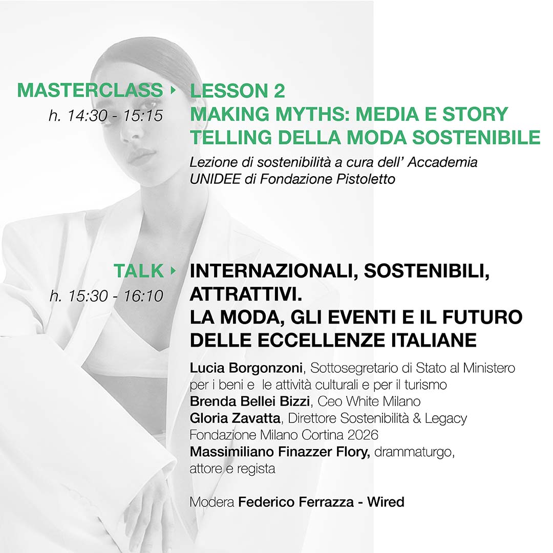 wireditalia's tweet photo. Wired per White Sustainable Milano, per raccontare la moda e i tempi  [In collaborazione con @whitemilano]  #wsmwhite

Iscriviti:  https://t.co/FqxBiblClY 
Segui le dirette: https://t.co/zVdil83qdZ

Programma del giorno 2: https://t.co/jRy1qnZiVt