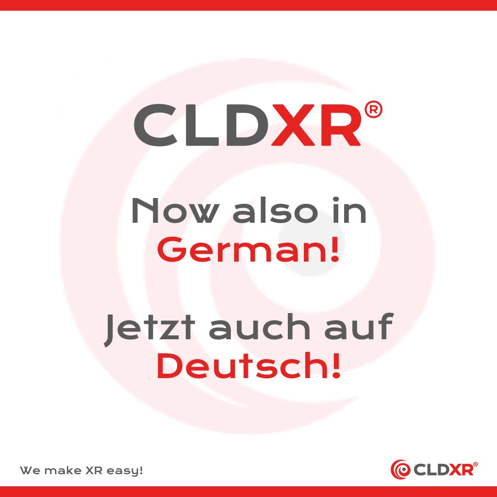 threedragonssro's tweet photo. Great news for German speakers! Now you can visit https://t.co/ja1IwYRGlw in your native language! #CLDXR #German #AR #WebAR https://t.co/SdsN220fPe