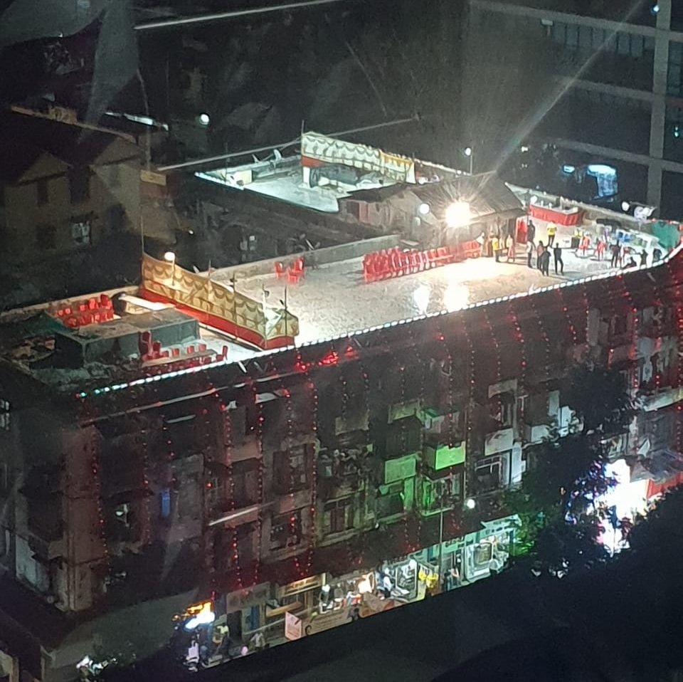KingKatriar's tweet photo. Dear @MumbaiPolice - LOUD NOISE emanating from Veerchand Niwas, Acharya Donde Marg, Sewree is disturbing the entire neighborhood. Class X prelims are on and we have many senior citizens too here. 

Pls do something to restore sanity in the area.🙏🙏 https://t.co/QusBP5SS3N