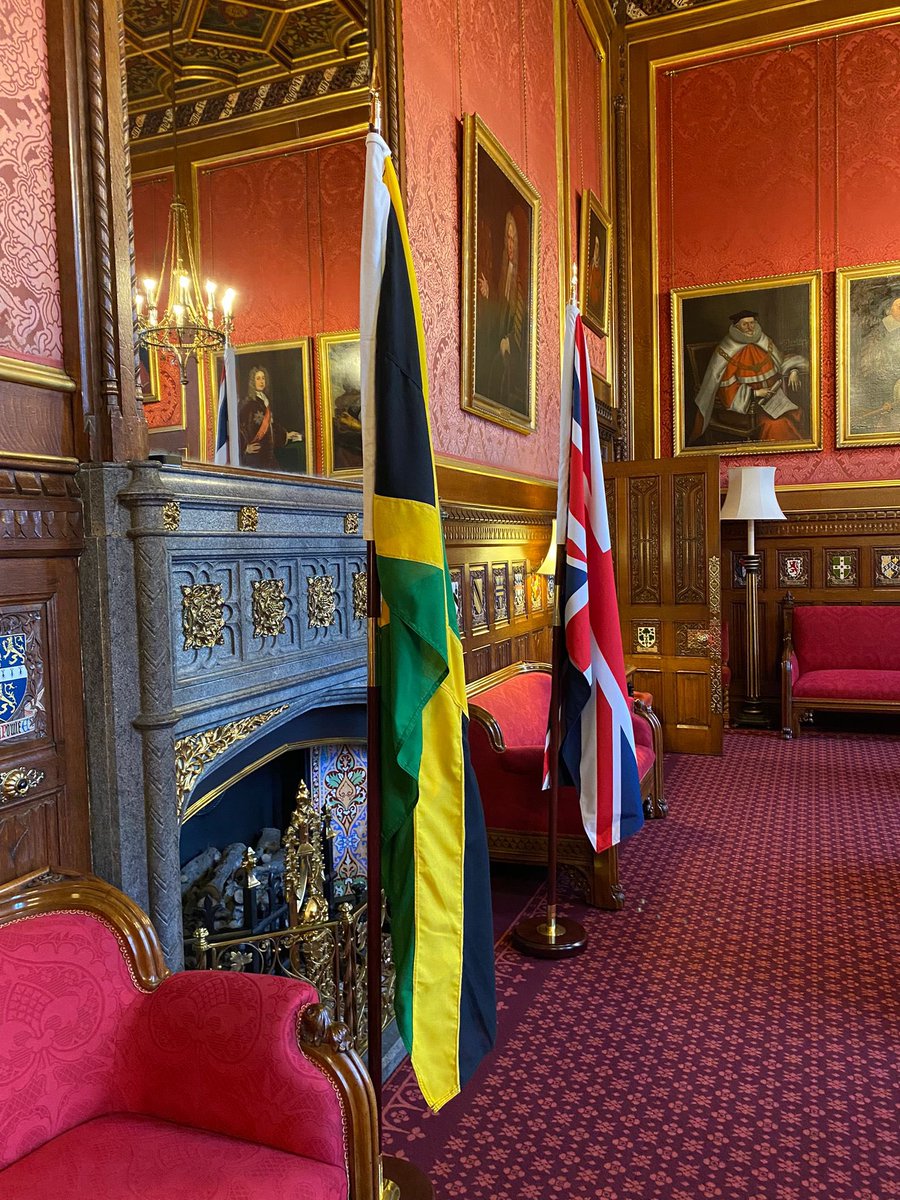 CPA_UK's tweet photo. A very warm welcome from @CommonsSpeaker for our visiting delegation from the Parliament of #Jamaica 🇯🇲. Mr Speaker highlighted the importance of the #Commonwealth family and the strength of its relationships. https://t.co/FglZ98seGD