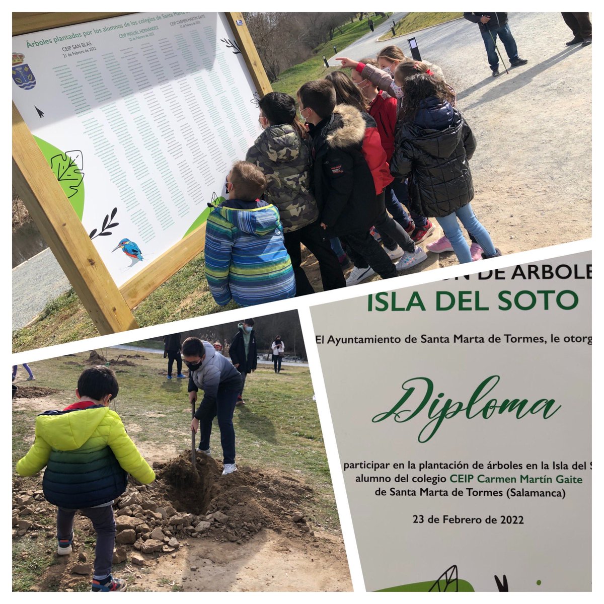 ceipmartingaite's tweet photo. ¡Qué bien lo hemos pasado hoy en @ceipmartingaite @educacyl ! Y ¡Cuánto hemos aprendido! Muchísimas gracias @AytoSantaMarta por hacernos sentir tan responsables e importantes y, sobre todo, a Ana Hernandez Miguel, a José María, Marcos, Jaime y Rubén por su trabajo y paciencia. https://t.co/hA8uP1tz3F