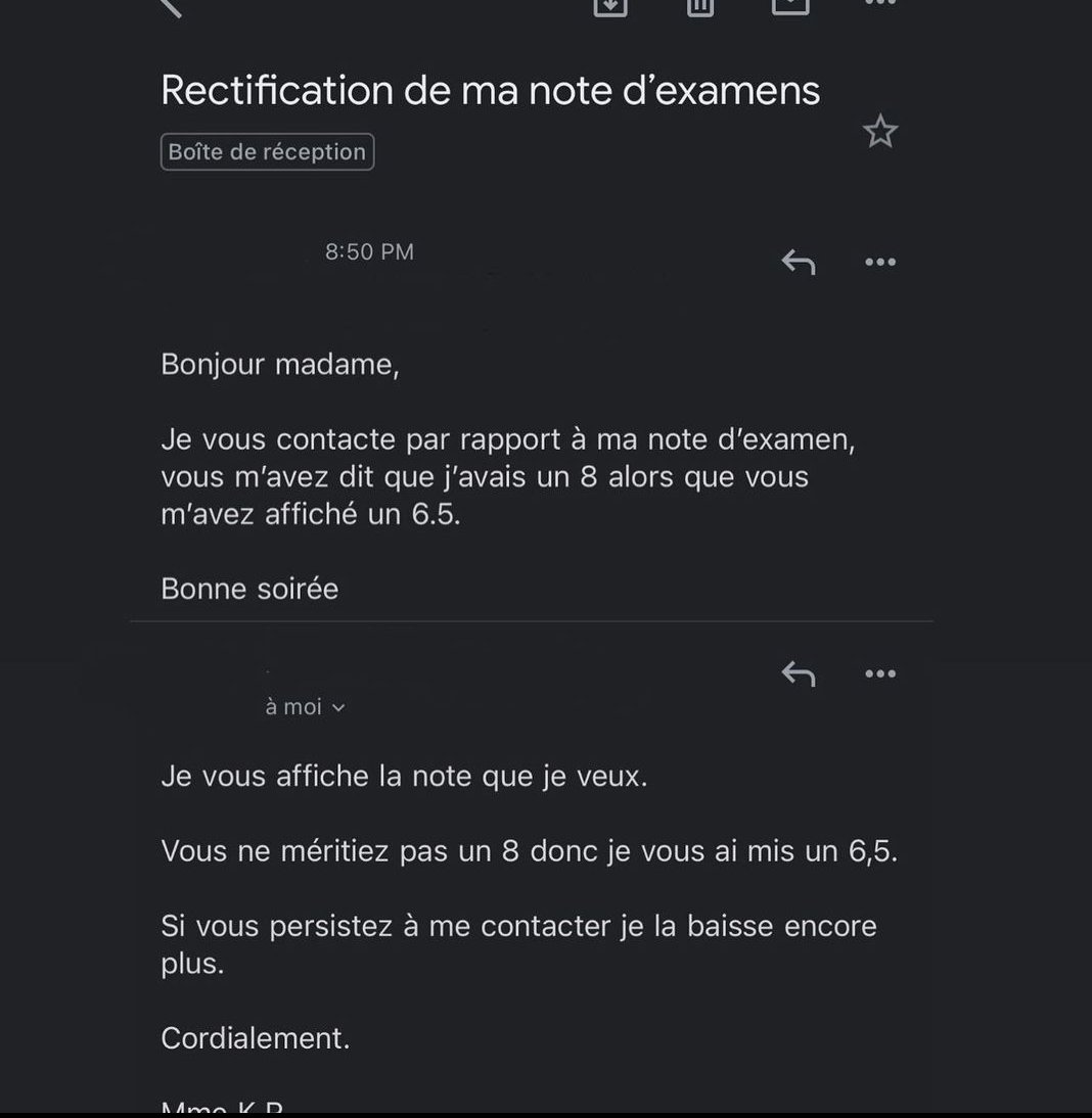 Symox_'s tweet photo. Les profs de ma fac sont d'un ridicule mdr https://t.co/mseiBPi4Uv
