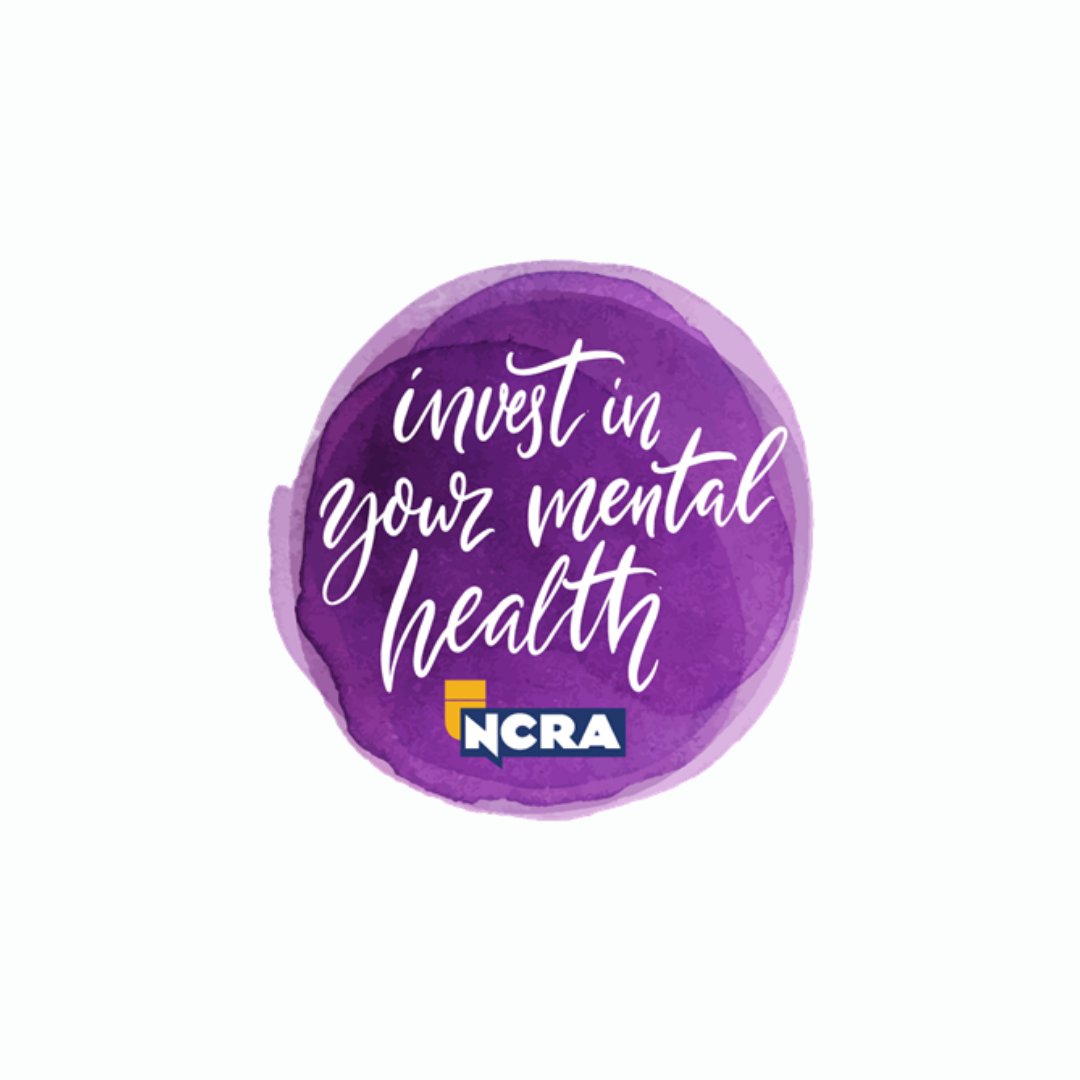 NCRA would like to educate members about the importance of good mental health. Take time to visit our mental health resources page today: bit.ly/3HfOKbw