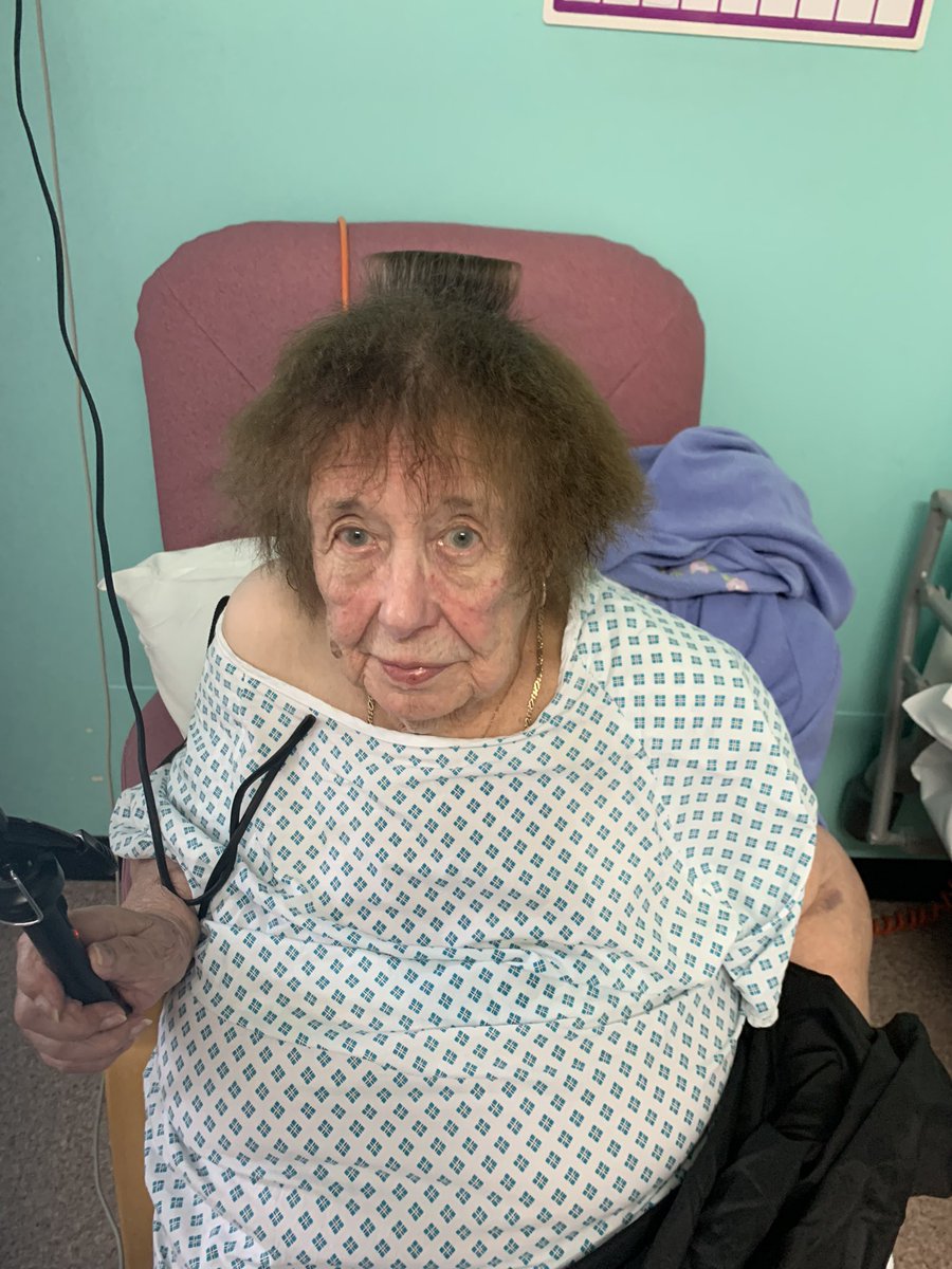 F5Ward's tweet image. Hair day for our lovely patient today, on f5 ST Lukes.little things like this make their day … consent given by patient .
