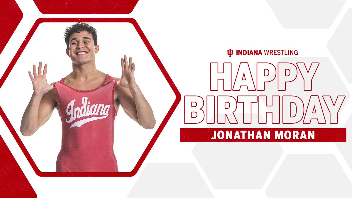 IndianaWR's tweet photo. Happy birthday to our guy, @JMoran_120! 🎂

Make it a great one 👏 https://t.co/OUFBRa68jO