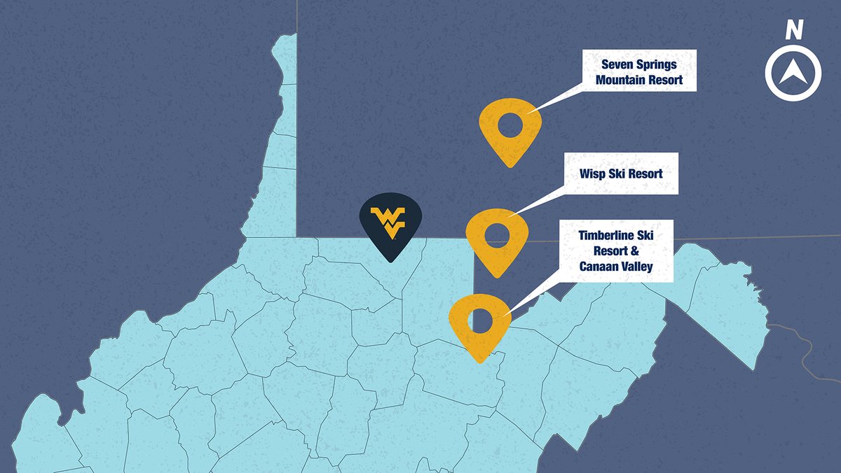 Did you know our campus is just a short drive from some of the best ski resorts? ⛷ 

You can even rent equipment from the Rec if you don’t have your own! 🏂

Adventure is right around the corner! 🏔