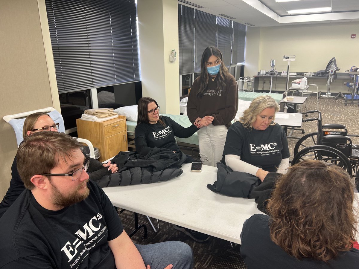 MardyMoree's tweet photo. The KOTY team visited ⁦@CampusColts⁩ today! The CNA class got to practice their vital signs skills! #261derful ⁦@MrJDitton⁩ https://t.co/VB7af3yu28