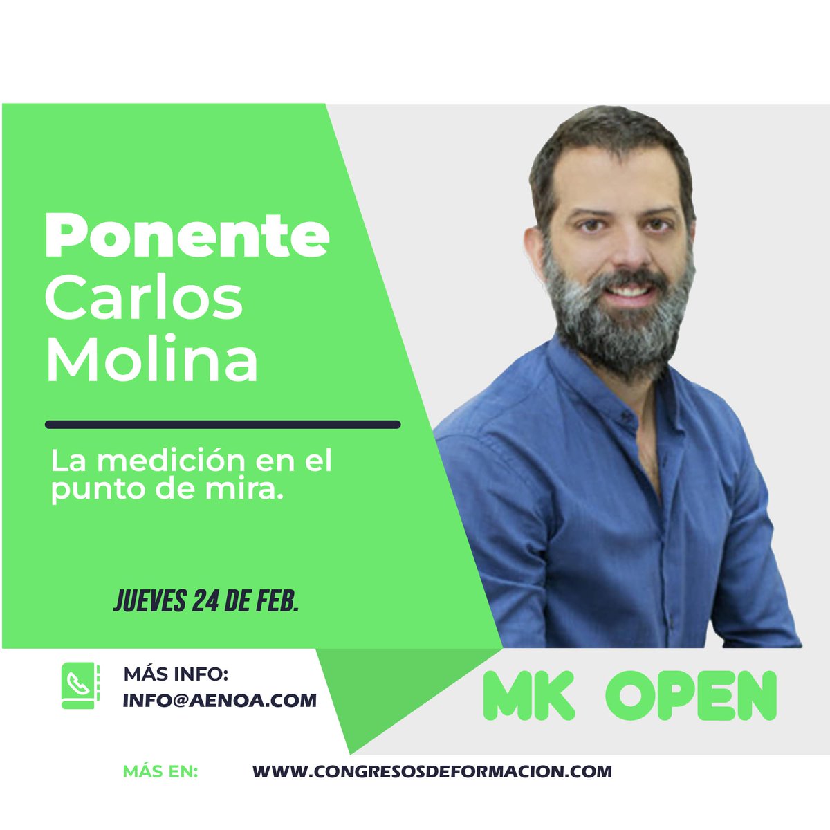 Tidart_Agency's tweet photo. 🏃♀️🏃 ¡Corre! Aún puedes registrarte para el #MKOpen mañana, donde @charly_molina hablará sobre los retos de la #medición.
+info: https://t.co/d4T4hrbELX https://t.co/jqNkoiXlQ6