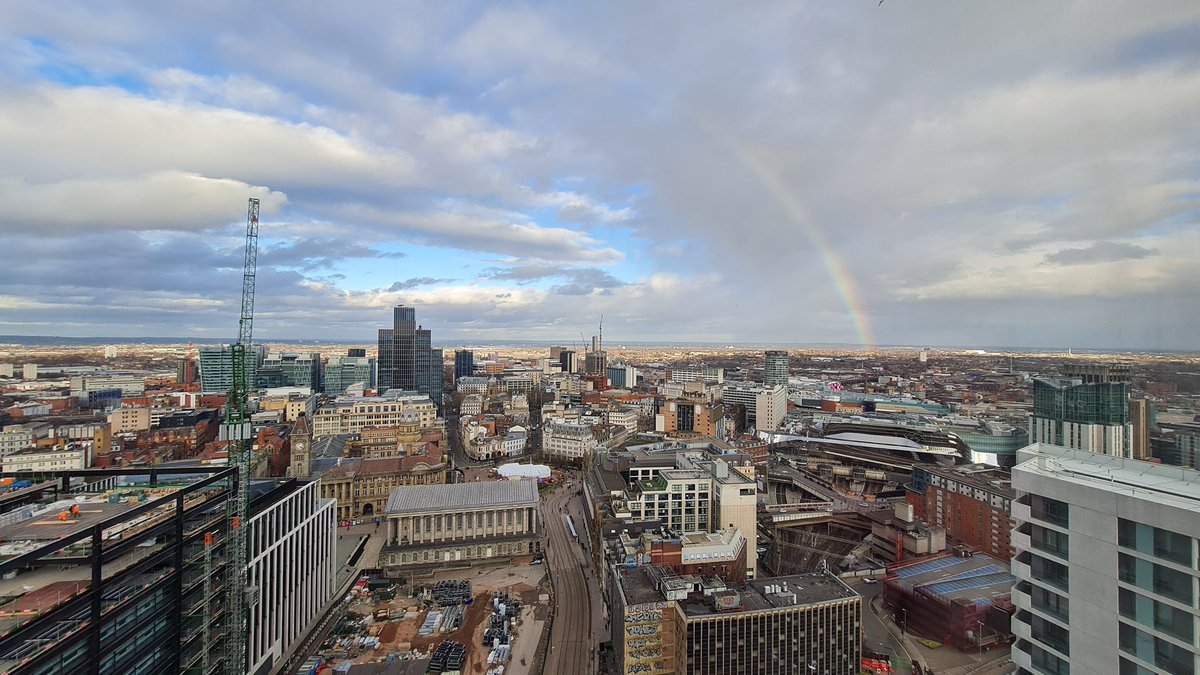 MershSteph's tweet photo. The view from Alpha Tower. #Birmingham looking magical this afternoon https://t.co/3CTBiNh43B