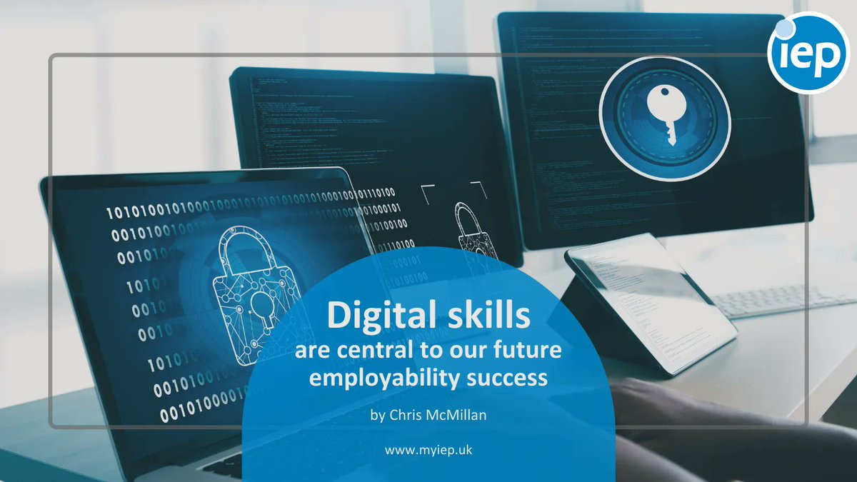 💻 In the digital world that we live in, Chris McMillan discusses just how many opportunities there are in the IT sector, and whether there will be a shortfall of them...
myiep.uk/blogpost/18653…
<a href="/IEPInfo/">Institute of Employability Professionals</a> @ReadyTechAU
#IEPJournal #JourneyToTheSummit #DigitalSkills #IEP