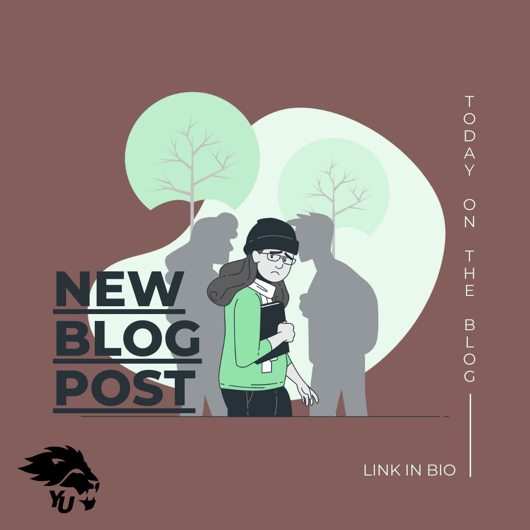 YorkURecreation's tweet image. Have you ever wondered what your social fears say about you? In our blog this week, we talk about @hellofears seven categories of fears and what it says about you!
Click the link to read more! buff.ly/3LU0eoq
#golions #hellofears #lionsnation #lionspride