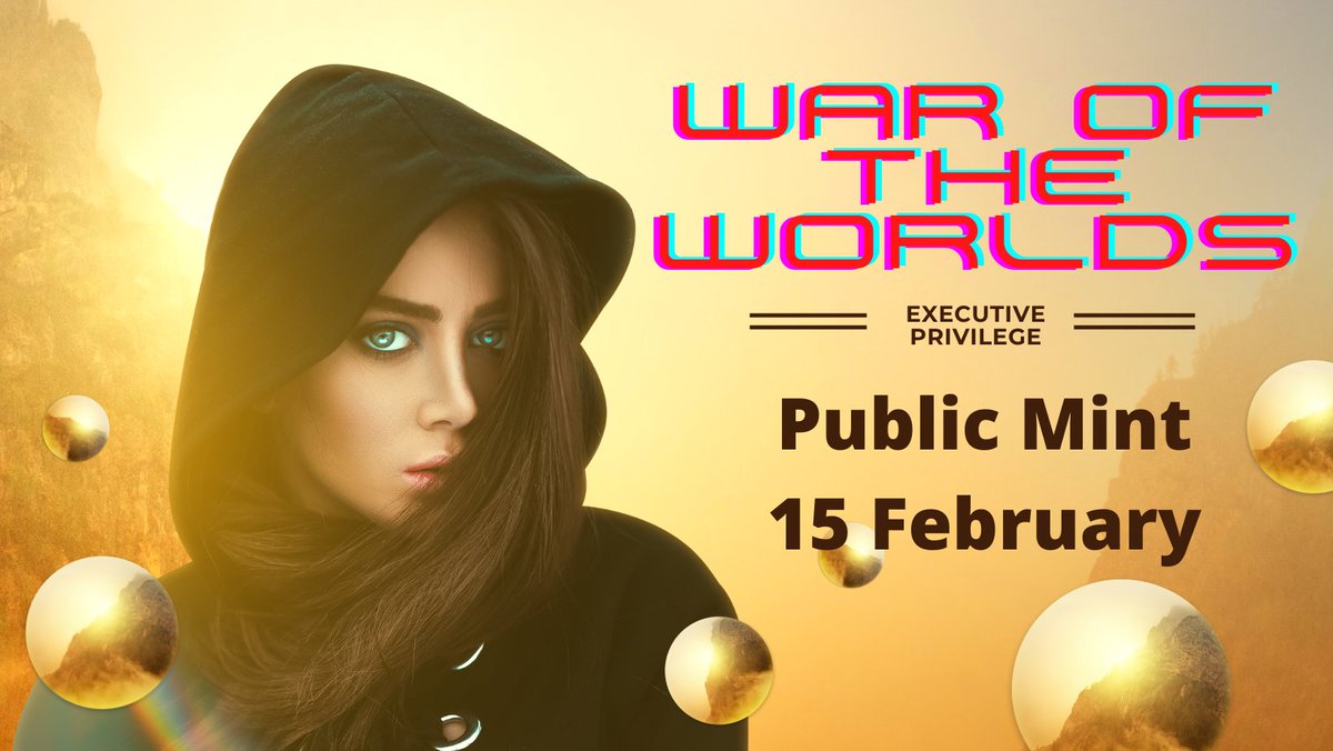 ExecPrivNFT's tweet image. GM!  6 Days to Mystery Reveal!

Don't miss out on this PFP &amp;amp; whitelist War of the Worlds.  3D Token Dev ongoing.

Love you fam, don't fall for a scam - invest in a #NFT w/planned utility &amp;amp; a cause.

.2 #Solana @
executiveprivilegesol.netlify.app

2 #MATIC #Polygon @
executiveprivilege.netlify.app
