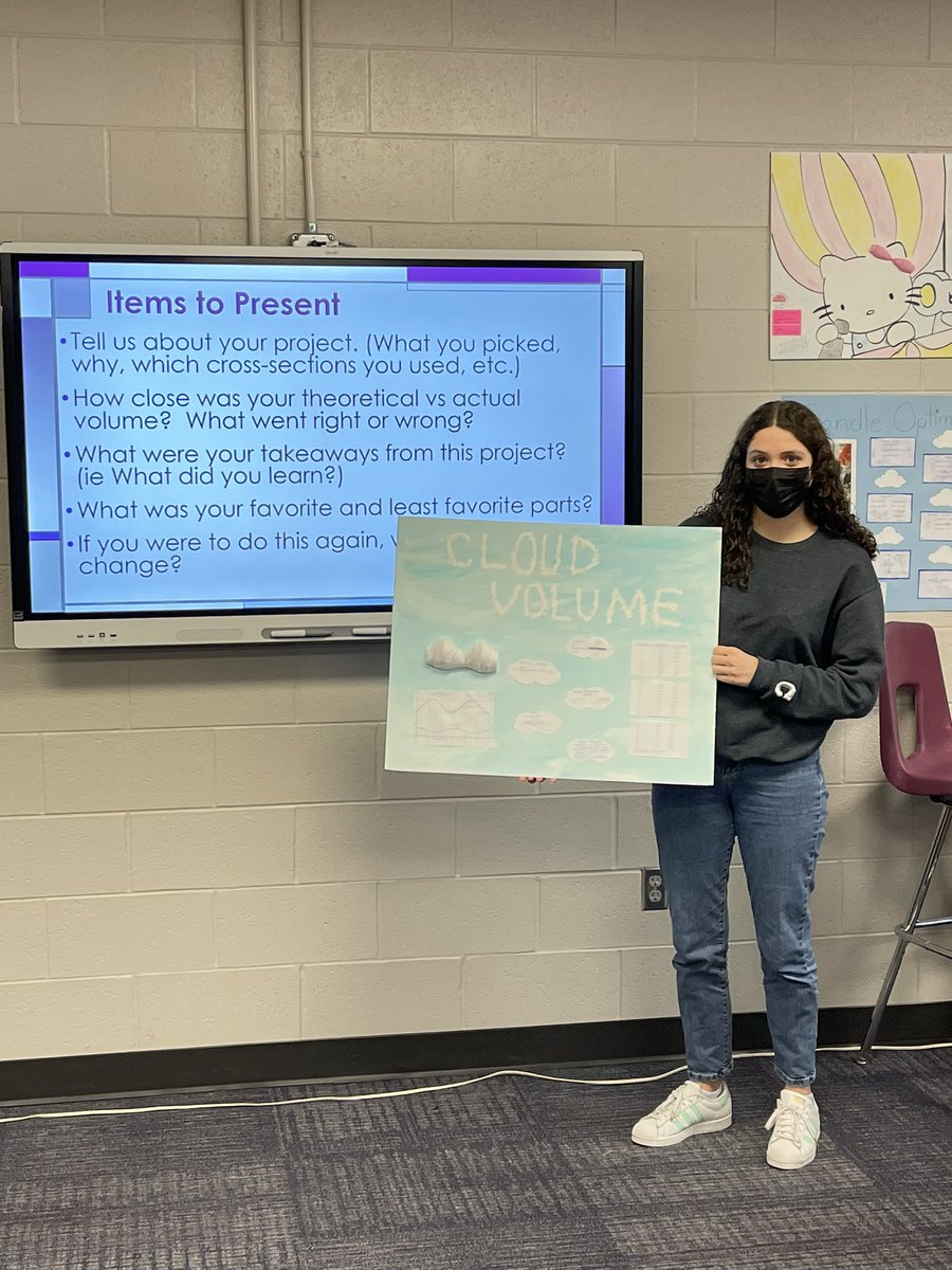 CoachRhoden's tweet photo. My Calculus BC students made some awesome cross-sectional volume displays. #TeamMAV #ILoveMortonRanch https://t.co/OToryPk53O