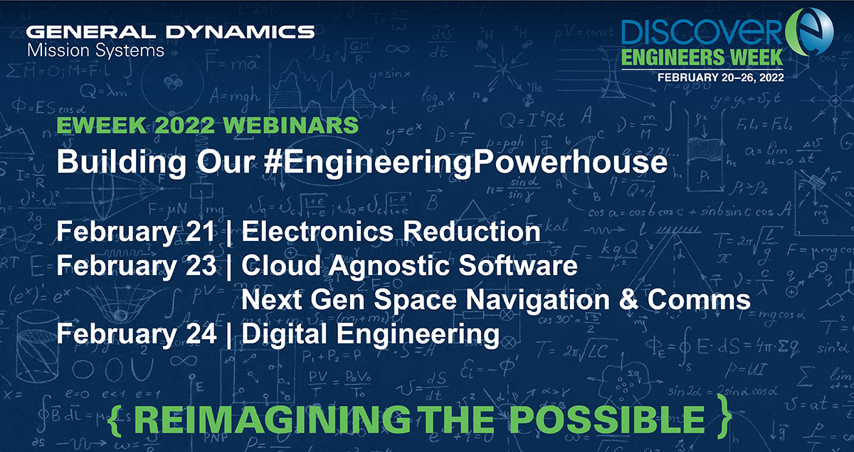 During #EWeek2022, we’re hosting a number of webinars to share our strategic imperatives with our #EngineeringPowerhouse. It’s critical for our thousands of engineering innovators to explore that can solve our customer’s tough problems.
Learn more: bit.ly/3lExJPv