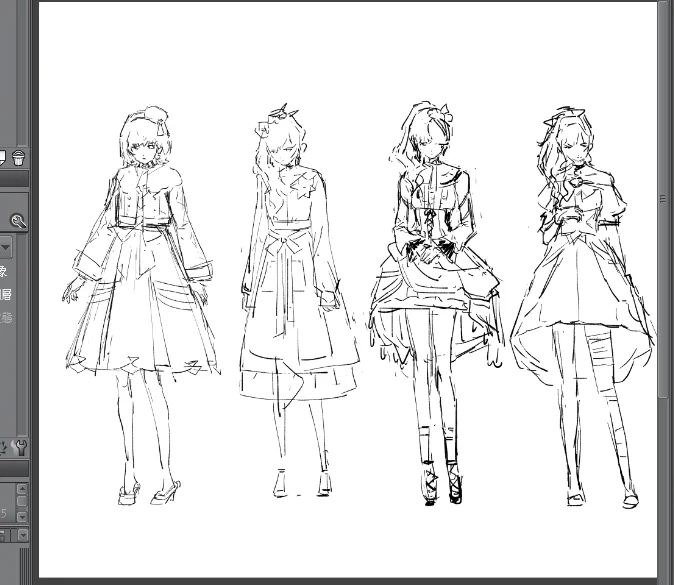 立ち絵風朝比奈まふゆのポーズを考えるの簡単かつ難しい説 