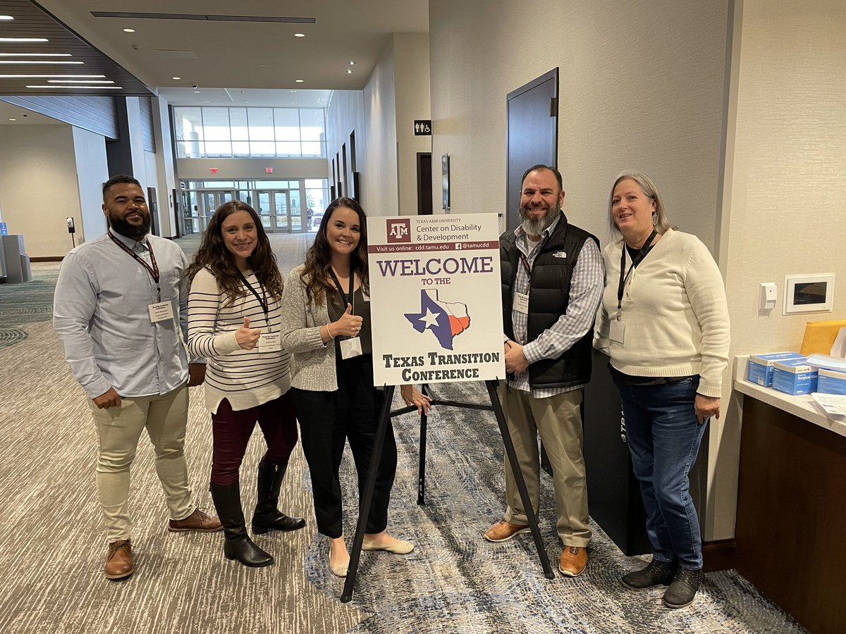 NISDSpecialEd's tweet image. We are ready for an amazing day at the #TexasTransitionConference @SETransition #TTC #NISD