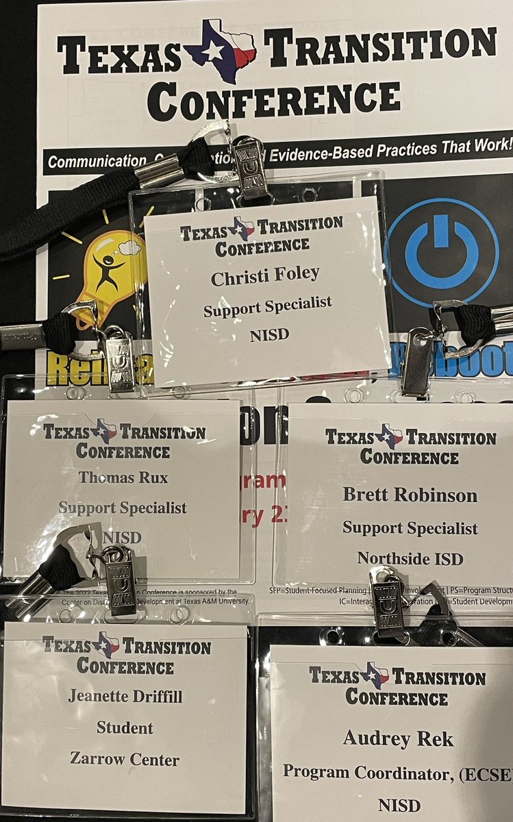 NISDSpecialEd's tweet image. We are ready for an amazing day at the #TexasTransitionConference @SETransition #TTC #NISD
