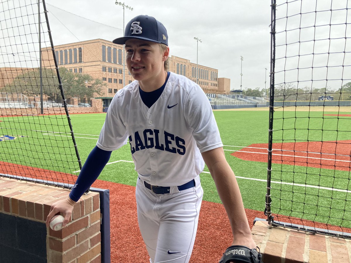 vypehouston's tweet photo. A tip of the cap and a toss of the ball to the upcoming season! @SBS_Athletics baseball will be a team to watch this season … especially deep into May. #vypecampus https://t.co/a4k0BKeiVt