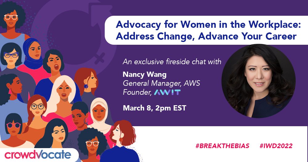 Base B2B Customer-led Growth (ex Crowdvocate) (@base_clg) on Twitter photo We're honored to be hosting <a href="/NancyZWang/">Nancy Wang</a> @theAWIT2 for a fireside chat on International Women’s Day to talk about Advocacy for Women in The Workplace: Address Change, Advance Your Career. Join us! hubs.la/Q014LXvx0
#BreaktheBias #IWD2022 #CustomerAdvocacy #CustomerMarketing We're honored to be hosting <a href="/NancyZWang/">Nancy Wang</a> @theAWIT2 for a fireside chat on International Women’s Day to talk about Advocacy for Women in The Workplace: Address Change, Advance Your Career. Join us! hubs.la/Q014LXvx0
#BreaktheBias #IWD2022 #CustomerAdvocacy #CustomerMarketing
