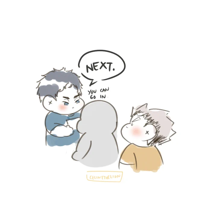 Bokuto-san and the Random queue. hehe #bokuaka 