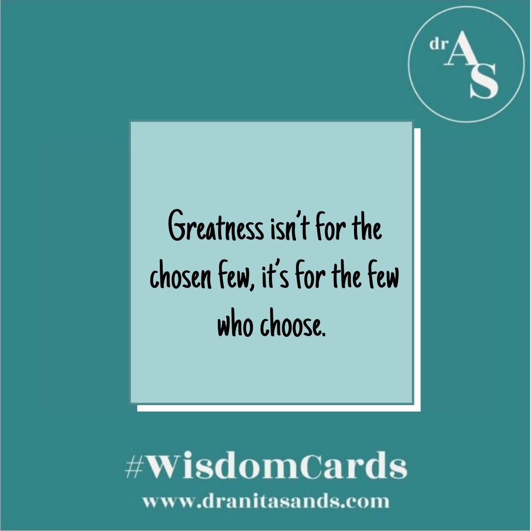 DrAnitaSands's tweet photo. Word. #Wisdomcard https://t.co/26YH7rMLwY