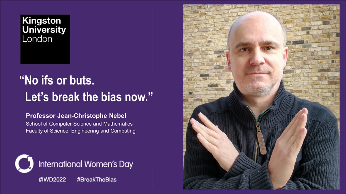 Here <a href="/KingstonUni/">Kingston University</a> we kick off #IWD2022 with Professor <a href="/jcnebel/">JC Nebel</a> 💜
#BreakTheBias #KingstonUni