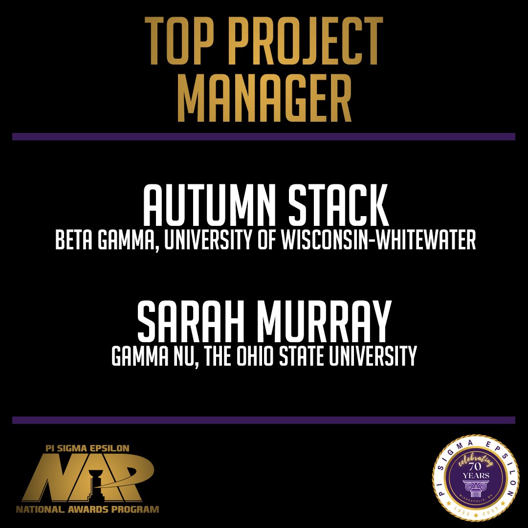 Up next, Top Project Manager, sponsored by @EHCareersGo!

@uwwpse
<a href="/pseosu/">PSE Ohio State</a>
