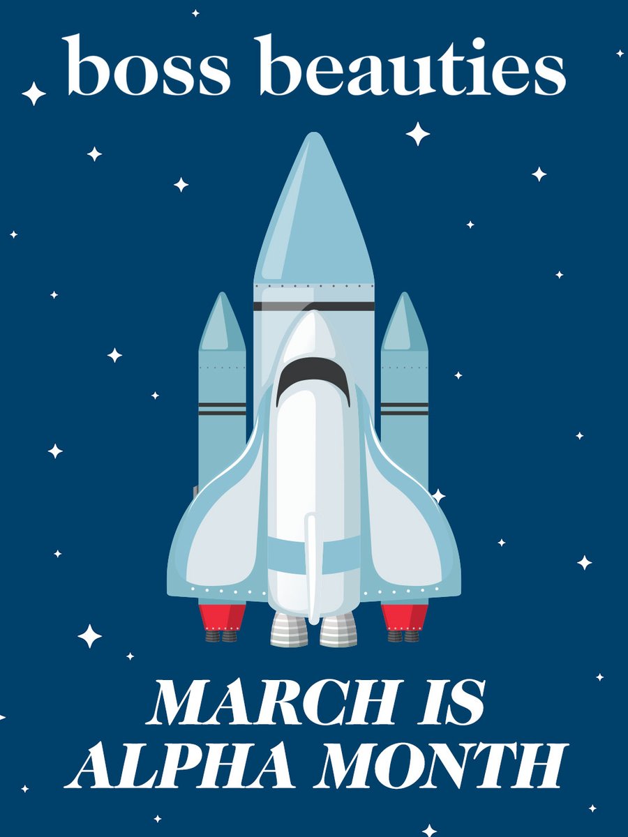 BossBeauties's tweet image. Remember Alpha Week? 👀