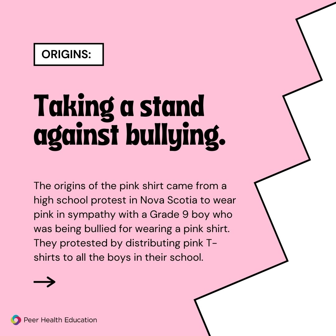 UWHealthyU's tweet photo. Pink Shirt Day is where we come together to stand up to bullying by celebrating diversity and promoting kindness and inclusiveness.

$4 from every t-shirt sale supports Mates, Raise and The Women’s Centre on campus.💗
Available in-store or online at https://t.co/uuUE2lZNs9 https://t.co/sVwvHl1Fa2