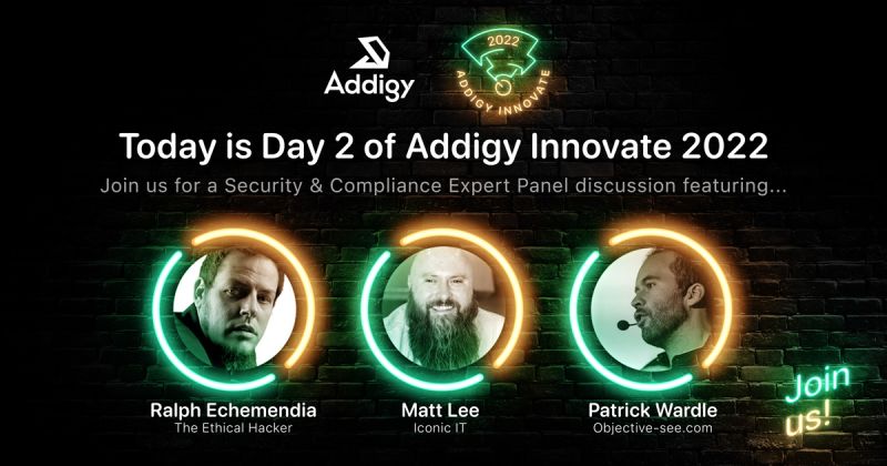 Day 1 @Addigy Innovate was amazing!  Stoked for Day 2 speakers and schedule... Last Day, don't miss it: lnkd.in/g3YFEwWT