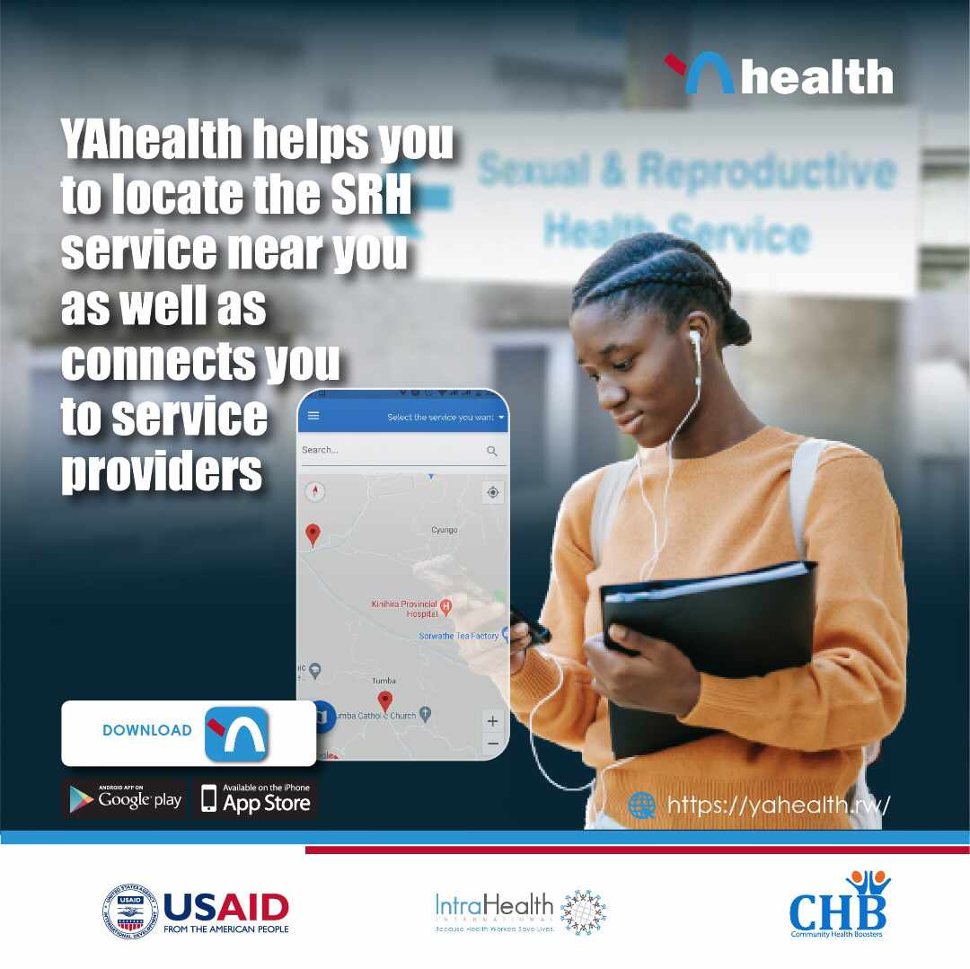 officialPatient's tweet photo. @YAhealth_App is a user age-centered offline and online mobile app and web application. It helps you to locate SRH Service near you as well as connects you to service providers.
 NOW DOWNLOAD @YAhealth_App 😋😋

#YAhealthMatters 
@chbrwanda
@RBCRwanda 
@USAIDRwanda 
@IntraHealth https://t.co/SYY7FLdMHW