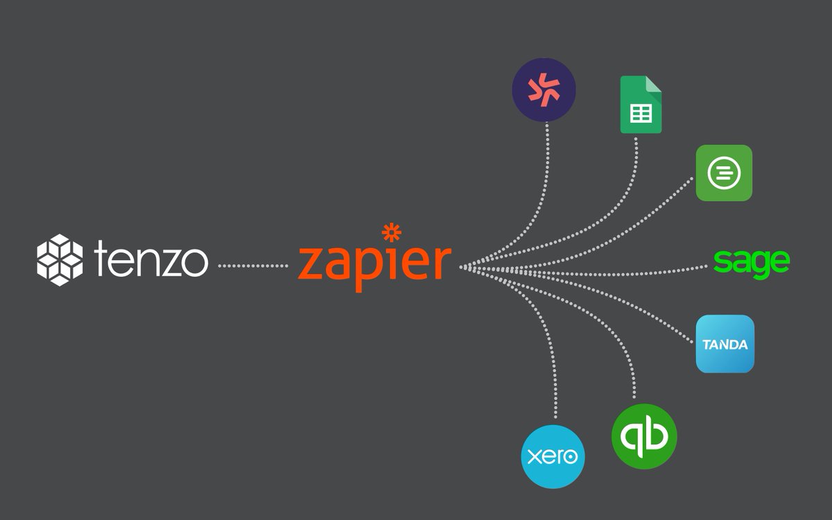 Number 23 is for @Zapier! 

Tenzo’s Zapier connection allows you to send actual and forecast sales to any of the over 4,000 platforms on Zapier - pretty darn cool. 

Get in touch if you want to find out more about our Zapier integration!

#integrationebruary #Tenzopartner