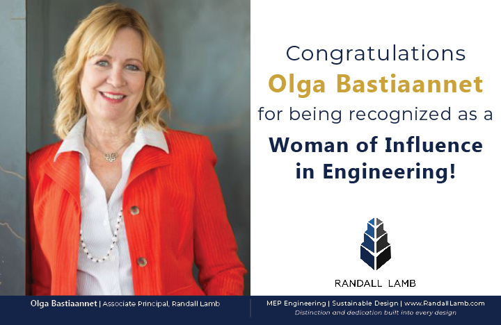 RandallLambEng's tweet photo. Randall Lamb is thrilled to congratulate our very own, Olga Bastiaannet, for well-deserved recognition. We appreciate all that you do, and are proud to have you on our team. Thank you for your hard work, leadership and innovation.
#teamRLA https://t.co/76dmhlRfR5