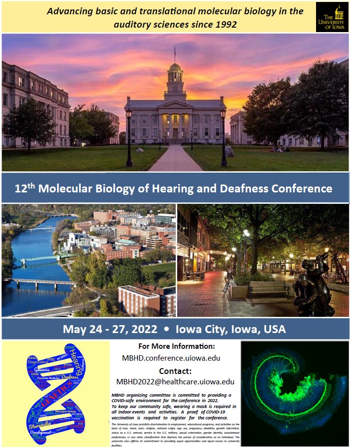 Hey Hey Ho Ho #MBHD2022 is a go!

I encourage everyone to apply to the 12th MBHD being held in Iowa City and hosted by <a href="/hela_azaiez/">Hela Azaiez</a> and <a href="/RJHS1953/">Richard Smith</a> from the <a href="/MORL_UIowa/">MORL</a>!

Fantastic lineup of speakers and events!

Register here:mbhd.conference.uiowa.edu/registration