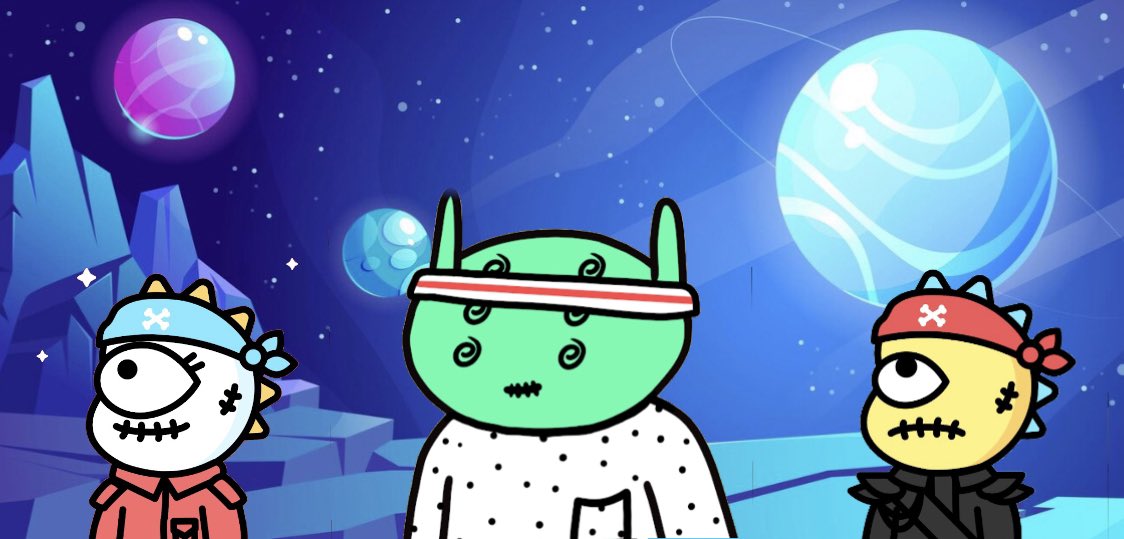 TheDanarchy's tweet photo. Why is @Cosmodinos giving me @alienfrens vibes? 👏🏻

This could definitely explode with the community behind it 🔥

#AlienFrens #Cosmodinos #NFTs #NFTCollection #hype https://t.co/emdh4Aaxwa