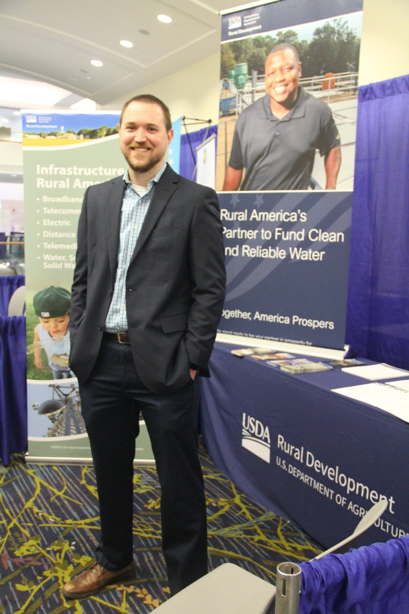 Water program specialists for <a href="/usdaRD/">Rural Development</a> are out in the community to help bring everyone access to clean and safe drinking water. Have you talked to them about your community’s #water needs? <a href="/IRWA4221/">Iowa Rural Water Association</a> <a href="/IowaWater/">Iowa Water Environment Association</a> <a href="/Water/">Water.org</a> rd.usda.gov/programs-servi…